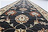 Ziegler Black Runner Hand Knotted 25 X 101 Area Rug 250-23120 Thumb 4