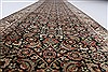 Herati Black Runner Hand Knotted 26 X 910 Area Rug 250-23122 Thumb 1