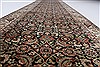 Herati Black Runner Hand Knotted 26 X 910  Area Rug 250-23122 Thumb 1