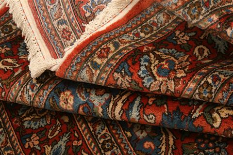 Bakhtiar Red Hand Knotted 610 X 104 Area Rug 100-23123 Image 5