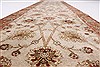 Kashan Beige Runner Hand Knotted 27 X 101  Area Rug 250-23136 Thumb 3