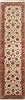 Kashan Beige Runner Hand Knotted 27 X 101  Area Rug 250-23136 Thumb 0