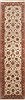 Kashan Beige Runner Hand Knotted 27 X 101  Area Rug 250-23136 Thumb 0