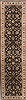 Kashmir Black Runner Hand Knotted 27 X 99  Area Rug 250-23138 Thumb 0