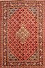 Ardebil Red Hand Knotted 63 X 96  Area Rug 100-23139 Thumb 0