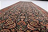 Herati Black Runner Hand Knotted 26 X 910 Area Rug 250-23148 Thumb 2