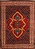 Mashad Red Hand Knotted 65 X 810  Area Rug 100-23151 Thumb 0