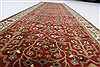 Kashan Brown Runner Hand Knotted 27 X 101  Area Rug 250-23154 Thumb 1