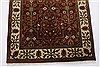 Kashan Brown Runner Hand Knotted 27 X 101  Area Rug 250-23154 Thumb 4