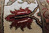Kashan Brown Runner Hand Knotted 27 X 101  Area Rug 250-23154 Thumb 7