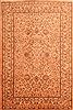 Tabriz Yellow Hand Knotted 66 X 910  Area Rug 100-23174 Thumb 0