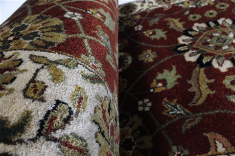 Semnan Brown Runner Hand Knotted 20 X 96 Area Rug 250-23175 Image 11