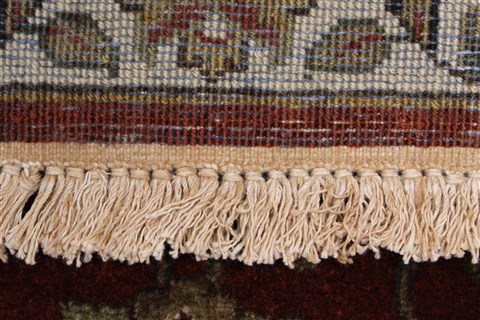Semnan Brown Runner Hand Knotted 20 X 96 Area Rug 250-23175 Image 1