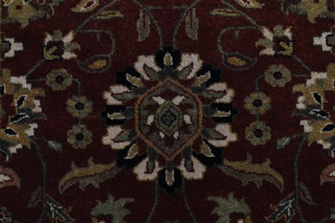 Semnan Brown Runner Hand Knotted 20 X 96 Area Rug 250-23175 Image 4