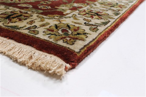 Semnan Brown Runner Hand Knotted 20 X 96 Area Rug 250-23175 Image 6