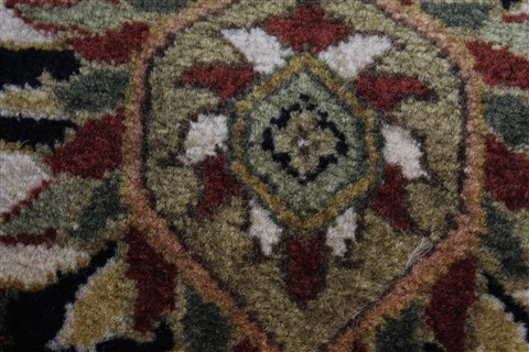 Semnan Brown Runner Hand Knotted 20 X 96 Area Rug 250-23175 Image 8