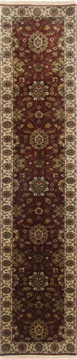 Semnan Brown Runner Hand Knotted 20 X 96 Area Rug 250-23175 Image 0