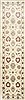 Ziegler Beige Runner Hand Knotted 26 X 104  Area Rug 250-23178 Thumb 0
