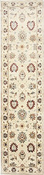 Ziegler Beige Runner Hand Knotted 2'6" X 10'4"  Area Rug 250-23178