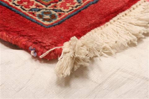 Kashan Blue Hand Knotted 66 X 95 Area Rug 100-23180 Image 9