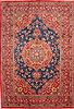 Kashan Blue Hand Knotted 66 X 95  Area Rug 100-23180 Thumb 0