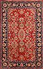 Yazd Red Hand Knotted 64 X 911  Area Rug 100-23184 Thumb 0