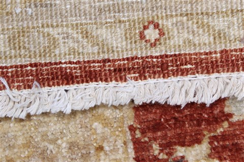 Chobi Brown Runner Hand Knotted 211 X 88 Area Rug 250-23186 Image 10