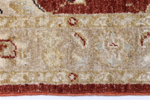 Chobi Brown Runner Hand Knotted 211 X 88 Area Rug 250-23186 Image 1