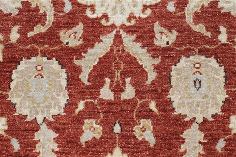 Chobi Brown Runner Hand Knotted 211 X 88 Area Rug 250-23186 Image 2