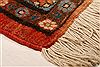 Varamin Orange Hand Knotted 68 X 106  Area Rug 100-23197 Thumb 9