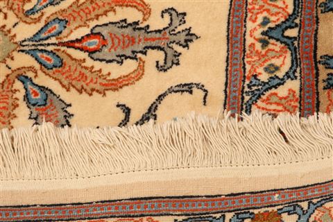 Kashmar Beige Hand Knotted 68 X 107 Area Rug 100-23212 Image 8