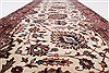 Kashan Beige Runner Hand Knotted 28 X 99  Area Rug 250-23222 Thumb 1