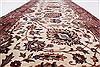 Kashan Beige Runner Hand Knotted 28 X 99 Area Rug 250-23222 Thumb 1