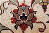 Kashan Beige Runner Hand Knotted 28 X 99  Area Rug 250-23222 Thumb 6