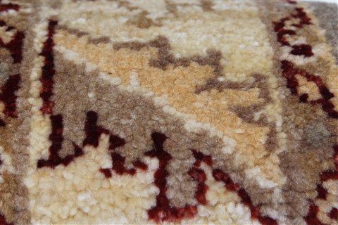 Pishavar Grey Runner Hand Knotted 29 X 99 Area Rug 250-23225 Image 7