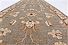 Pishavar Grey Runner Hand Knotted 29 X 99 Area Rug 250-23225 Thumb 11