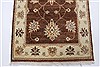 Chobi Brown Runner Hand Knotted 25 X 83  Area Rug 250-23228 Thumb 6