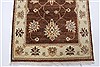 Chobi Brown Runner Hand Knotted 25 X 83 Area Rug 250-23228 Thumb 6
