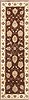 Chobi Brown Runner Hand Knotted 25 X 83 Area Rug 250-23228 Thumb 0