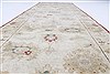 Chobi Beige Runner Hand Knotted 27 X 711 Area Rug 250-23230 Thumb 1