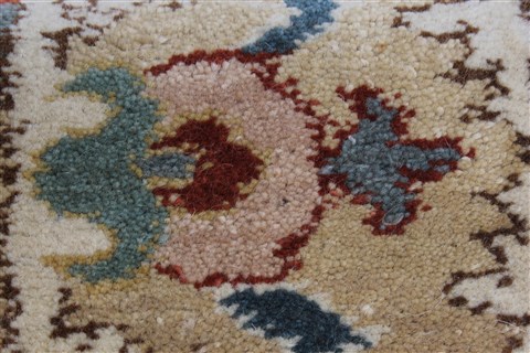 Chobi Beige Runner Hand Knotted 30 X 711 Area Rug 250-23232 Image 7