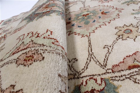 Chobi Beige Runner Hand Knotted 30 X 711 Area Rug 250-23232 Image 8