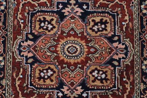 Kashmar Brown Runner Hand Knotted 25 X 80 Area Rug 250-23233 Image 3