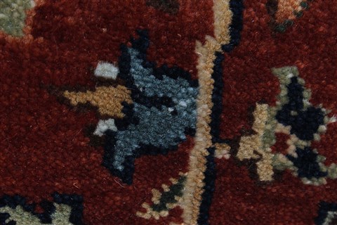 Kashmar Brown Runner Hand Knotted 25 X 80 Area Rug 250-23233 Image 6