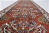 Semnan Brown Runner Hand Knotted 25 X 80  Area Rug 250-23234 Thumb 1