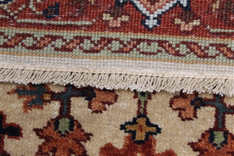 Serapi Beige Runner Hand Knotted 26 X 711 Area Rug 250-23235 Image 12