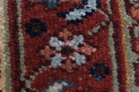 Serapi Beige Runner Hand Knotted 26 X 711 Area Rug 250-23235 Image 9