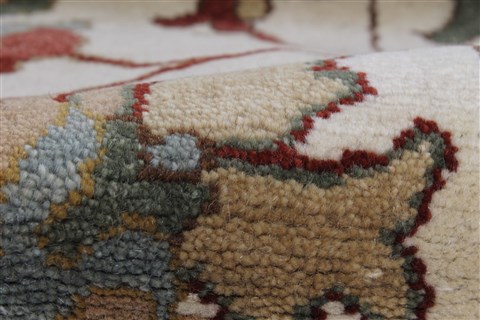 Chobi Beige Runner Hand Knotted 29 X 611 Area Rug 250-23237 Image 8
