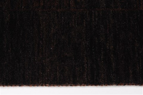 Gabbeh Brown Runner Hand Knotted 31 X 81 Area Rug 250-23245 Image 2