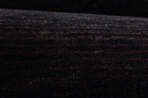 Gabbeh Brown Runner Hand Knotted 31 X 81 Area Rug 250-23245 Image 7